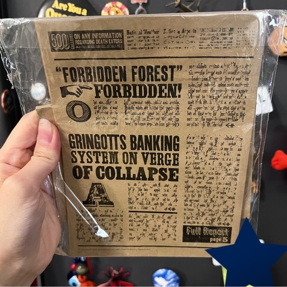 RARE Harry Potter Daily Prophet Letter Set - Picture 2 of 2